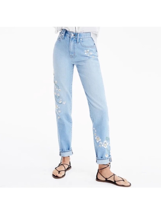 Madewell Denim - Madewell The Perfect Vintage Jean Embroidered Edition Size 26
